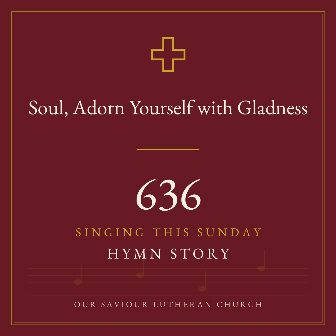 Cover art for Soul, Adorn Yourself with Gladness